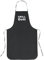 Geschenke mit Namen Grillschürze, Chefkoch mit Aufdruck GRILLGOTT, schwarz, aus Baumwolle, One Size