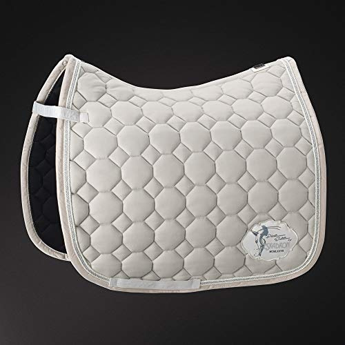 Eskadron Cotton Emblem Saddle Pad Dressage Silk Grey