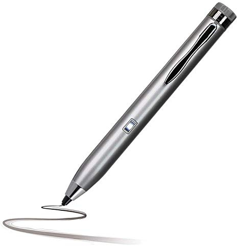 Navitech Mini Stylet Actif numérique à Pointe Fine Noir Compatible avec Le NuVision 8-inch Tablet PC