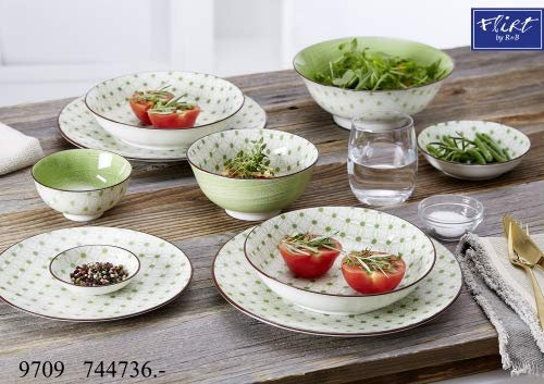 Flirt by R&B Geschirr-Serie Lime Rio Größe Suppenteller 20,5 cm Lime Rio