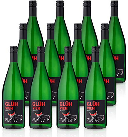 GLÜHVIEH Glühwein Weiß Pfalz - Weingut Metzger (12x 1,0l)