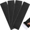 Anti Slip Tape - iplusmile 4pcs Anti-Slip High Traction Grip Tape, No Residual Glue, 15cm x 61cm PVC Tape, High Traction Grip Tape for Stairs Tread Steps Ramps Indoor Outdoor Safety (‎Black)