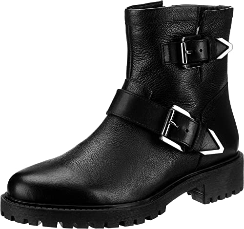 Geox D Hoara A, Stivaletti Donna, Nero (Black 9999), 37 EU