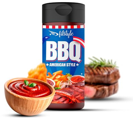 Salsa Barbacoa 0% FITstyle 280ml | Sin azúcar y sin grasa | Textura espesa y sabor intenso | Apto para dietas