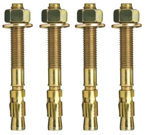 Ultimate Expansion Shield Anchor Bolts Super Heavy Duty (Multiple Packs/Sizes) FIXINGS DIRECT (M10 X 100MM (5 PACK))