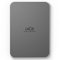 LaCie Mobile Drive Secure 5TB, Hard disk esterno portatile, per PC Mac iPad & iPhone, Adobe, Data Rescue Service (STLP5000400)