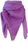 Baumwolltuch Schal Kopftuch Damen Herren Unisex Bandana Halstuch Accessoire Multifunktionstuchviele Atmungsaktiv und Weich Gesichtsschutz für Herbst und Winter Farben 100x100 cm Lila Hell