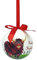 Royal Tara Highland Cow of Scotland Kugel Handgefertigt Rund Weihnachtsbaumschmuck, 7,5 cm