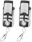 SWAWIS 2 Stück Garagentoröffner Garagentor Fernbedienung Funkfernbedienung Garagentor kompatibel mit Hörmann Handsender HSE1 HSE2 HSE4 868 BS Handheld Transmitter HS1 HS4 HS5 HSS4 HSP4 HSD2 868 BS
