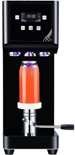 Electric Can Sealing Machine, Tin Can Sealer With LCD Panel, 55 Mm/2.2 Inch Dia, Emergency Stop Function/Non-Slip Mat, High Precision Sealing, for Bars, Cafes, Restaurants, Beverage