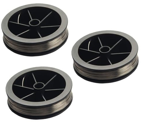 Gatuida 3rolls Edge Steel Wire Rope Windscreen Glass Tool Kit for Garage Hand Tool