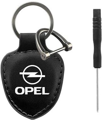 ZENAHA Auto Schlüsselanhänger, Für Opel insignia Astra H G J Antara vectra Vivaro corsa c d Auto Schlüsselanhänger Autoschlüssel Zubehör Unisex Personalisierter Geschenk,B-A