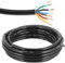 ETUKER Cavo per Veicolo 7x0.5mm² Rotondo 5M Cavo Elettrico per Rimorchio,Cavo a 7 Poli Adatto per Rimorchi