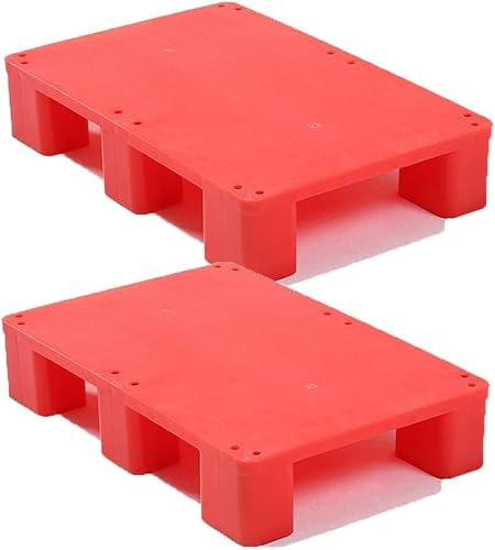 Kunststoffpalette – Modulares Warenstauregal, Kapazität – Küchenschrank-lagerregal – Gabelstapler-paletten Für Lager, Garage, Gabelstapler-paletten Mit Küchenschrank-lagerung (Size:50x40x12cm,Color:D)
