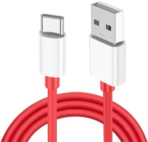 XdealCozyxc 2M Charging Cable for Oneplus Charger USB C 100W/80W Fast Charge