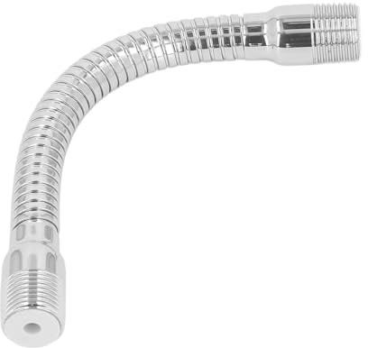 Verstellbarer Duschkopf-Verlängerungsarm, Drehbarer Schwenkarm, Edelstahl für Badezimmer mit Flansch. Ideal für Zuhause, Hotel, Fitnessstudio