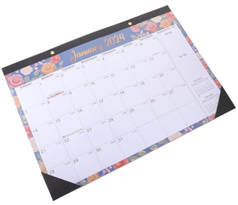 SECFOU 2024 2025 Hängender Wandkalender 18 Monate Planer Mit US Feiertagen Bunte Designs Ideal Für Die Organisation Ihres Haushalts Und Zur Planung Ihrer Termine