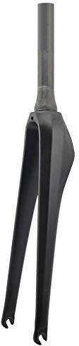 ERSINIAN Carbon Fiber Rigid Fork 700C Road Bike Cycling Ultralight Suspension Forks Black - About 352g