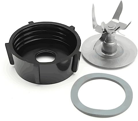 Alipis Base Cuchilla Aletas Repuesto Del Conjunto De Repuesto Licuadora Base Inferior Junta De Anillo De Sellado