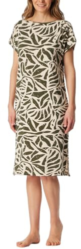 Schiesser Damen Nachthemd Kurzarm, 100 cm lang Modal Jersey - Selected Premium
