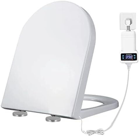 GPECTIFO Asiento de Inodoro eléctrico Inteligente con calefacción: Cierre Suave y Control de Temperatura Ajustable