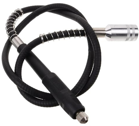 KOMBIUDA Flexibler Bohrmaschinenverlängerungsschacht Drehbar Flex Shaft Adapter für Enge Räume Caulking Arbeiten Elektrische Bohrmaschine Werkzeugverlängerung Langlebig Präzise Steuerung