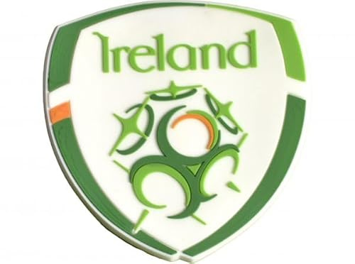 Official Republic of Ireland Crest Shaped Fridge Magnet, Football Association Badge Design