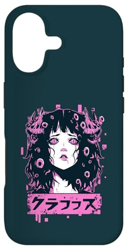 Hülle für iPhone 17 Goth Grunge Dämon Anime Girl Waifu Horror Alt-Ästhetik