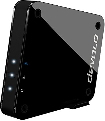 Devolo GigaGate Wi-Fi Bridge Add-On Adapter (2 Gbps, 1 x High-Speed Gigabit Port, 4 x Fast Ethernet Ports, Point-to-Point Connection Via 5 GHz Band, High-End Multimedia Experience, AES Encryption)