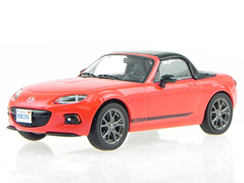T9 Mazda MX-5 MX 5 MX5 2015 rot geschlossen Modellauto 1:43