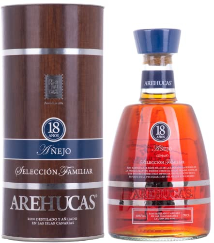 Ron Arehucas 18 Años Añejo Selección Familiar 40% Vol. 0,7l in Giftbox