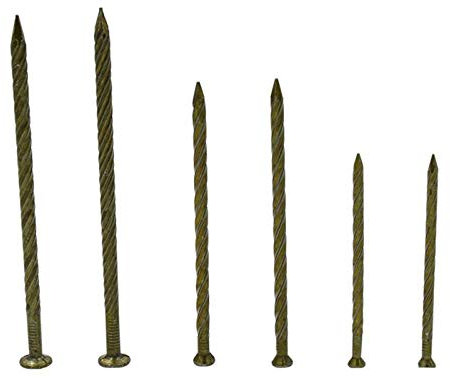 JINYONGFA Color zinc twist floor nails, steel nails, round nails, steel nails for construction sites, 1kg-30mm