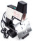 Toplionace 220V Elektro Flachhefter mit Fußschalter, Sattelhefter A3 Heftmaschine Binder A3 Hefter Mühelos Mittelfalzhefter