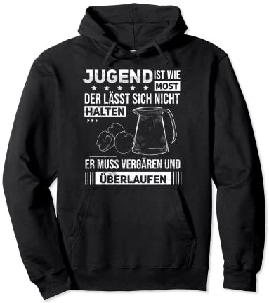 Most Süßmost Fruchtsaft Viez Ebbelwoi Apfelmost Pullover Hoodie