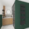 Skybathroom | 1600x450mm Anthracite Towel Rail Radiators Designer Bathroom Flat Panel Heated Rad Ladder