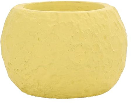 2PC Moon Matte Cement Aromatherapy Candle Holder for Home Decor/Party Decorations Co-Workers Gift Wedding Gifts-yellow-Ow-0073 Swan Rose Fragrance with Candle
