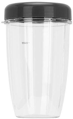 Kit de Piezas de Licuadora, Accesorios de Tapa, Vaso Accesorio para Piezas de Repuesto de Batidora de Mano Nutri 900W (Taza Mediana 24Oz)