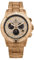 LOUIS XVI Majesté Iced Out 1128 - Ø43 mm - Herren Uhr - Wasserdicht - Mit Saphirglas - Armband Rosegold - Zifferblatt CZ-Diamanten - Schweizer Quarzwerk