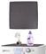 Protector Superior para Lavadora y Secadora, 60 x 60 cm, Alfombrilla de Silicona Antideslizante para Lavadora, Cubierta Polvo Superior Refrigerador, Cubierta Polvo para Cocina Caravana Baño