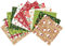 Neamou Weihnachts-Bastelpapier, Feiertags-Scrapbook-Papier | 6 Zoll Vintage Weihnachtskarton 0 - -Bastelpapier, kreatives Kartonpapier für Festival, Basteln, Tagebuch