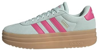 adidas Femme VL Court Bold Shoes Chaussures, Halo Mint/Pulse Magenta/Gum, 40 EU