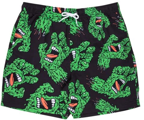Santa Cruz SB Hand Repeat Badeshort Herren Badehose grün, M