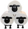 Generisch Schaf Toilettenpapierhalter für 42mm Rollen, Toilettenrollenhalter, Ersatzrollenhalter Toilettenpapier, Klorollenhalter, Deko