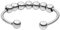 Purelei® Shade Anxiety Ring (Silber) – Fidget - Wasserfester Damenring aus langlebigem Edelstahl – Verstellbare Ringe von Größe 60 bis 66 – Modeschmuck für deinen individuellen Look