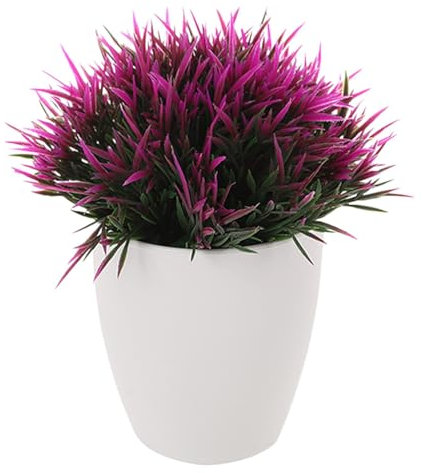 Piante Finte Per Interni Piccole - Piante In Vaso Finte Con Artificiale | Decorazione Per Mensola Del Bagno Di Lunga Durata, Piccola Pianta Di Fiori Artificiali In Vaso, Decorazioni Per Piante Da