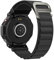 KeeFos Alpine Loop Armband Kompatible mit Amazfit T-Rex 3, Nylon Titan G-Haken Armbänder Ersatzarmband für Amazfit T-Rex 3 - Schwarz