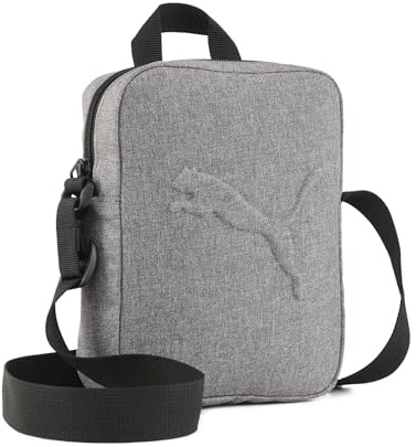 PUMA Erwachsene Buzz Heather Tragetasche OneSize, Medium Gray Heather