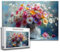 Puzzle 1000 Teile Blume Puzzle Erwachsene Anspruchsvoll, Holzpuzzle Jigsaw Puzzle Blume Puzzle Groß 75x50 cm Impossible Puzzle für Männer, Klassische Puzzles für Erwachsene Frauen, ältere Menschen C-8