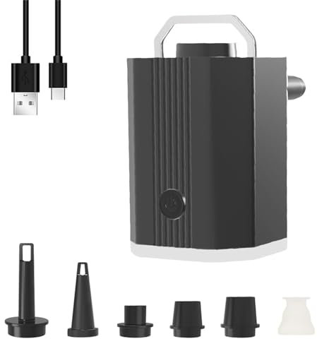 Bombas de vacío eléctricas portátiles inalámbricas para ropa de compresión, equipaje, bombas eléctricas de viaje pequeñas con LED