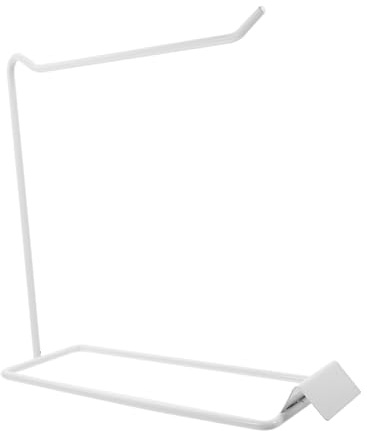 BESPORTBLE Iron Jewelry Organizer Stand for Headbands and Watches White | Stable Base, Strong Storage, for Shop Counters or Bedroom Dressers, Neat Arrangement on Flat Surface